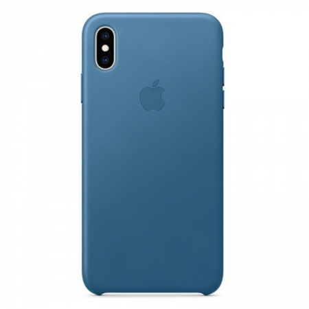 iPhone Xs Max Leather Case Cape Cop Blue Apple Donostia San Sebastian
