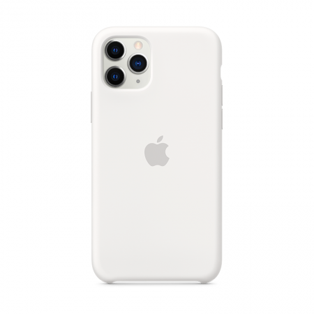 Comprar funda iPhone 11 Pro silicona blanca