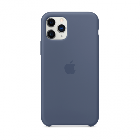 Funda Apple silicona azul iPhone 11 Pro