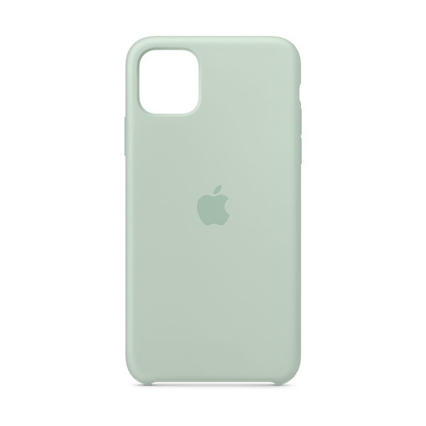 Guarda la ropa frontera Cerebro Funda Apple Silicona Verde Berilo iPhone 11 Pro Max | Sicos Donostia