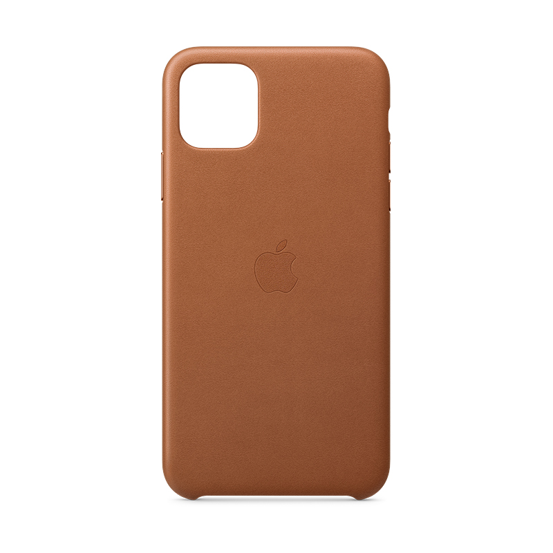 Funda de piel Apple Naranja para iPhone 12 Mini - Funda para teléfono móvil
